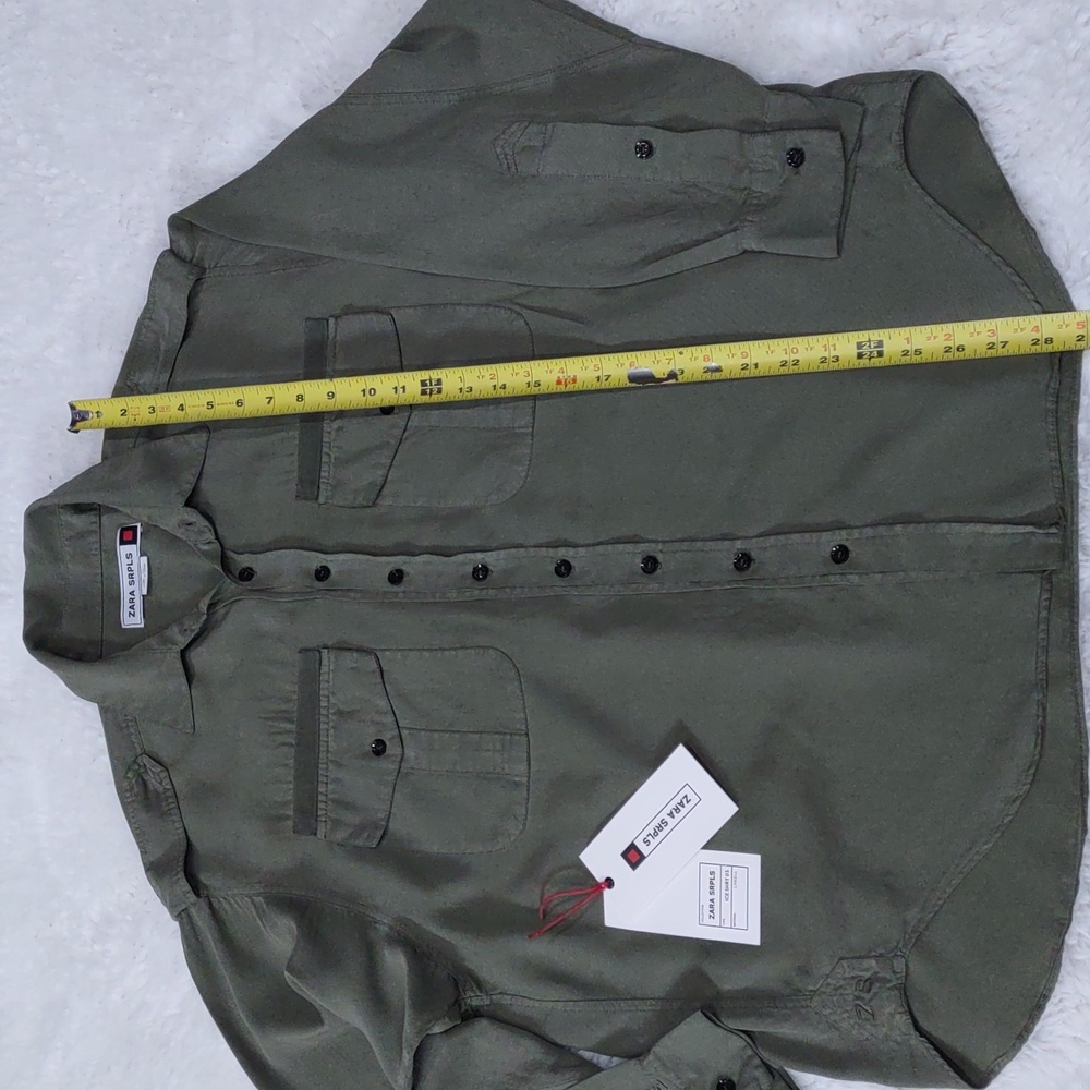 ZARA SRPLS LONG SLEEVE SHIRT. - Picture 12 of 17
